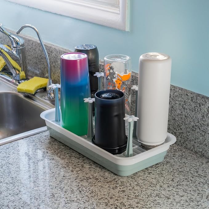 Large Countertop Bottle Drying Rack by L-WASH