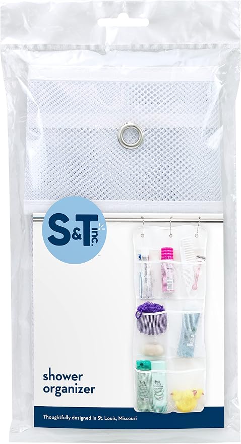 S&T INC. Shower Organizer, Shower Caddy or Bathroom Organizer - Image 7