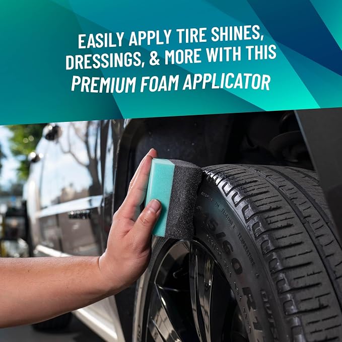 Chemical Guys Wonder Wave Durafoam Contoured Large Tire Shine & Dressing - Image 2