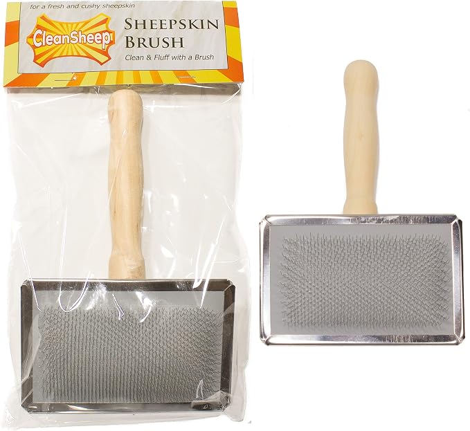 Sheepskin Cleaning Brush for Rugs & Throws, CleanSheep - Image 5