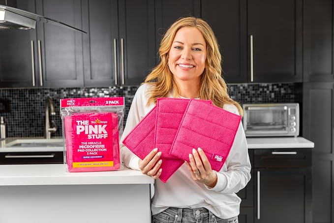 Stardrops – The Pink Stuff – Miracle Microfibre Pad Collection 3 Pack - Image 3
