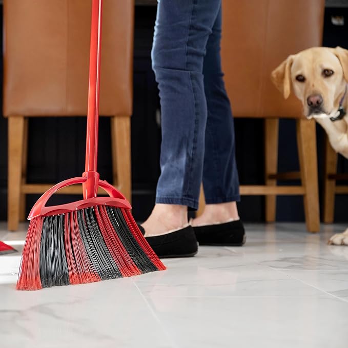 O-Cedar One Sweep Broom with Step-On Dustpan | Remove 99% with One | - Image 18