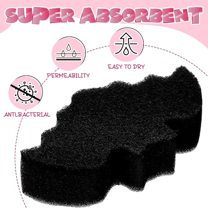Tioncy 12 Pack Bat Kitchen Sponges Bulk Dual Sided Scrubber Sponges Dishwashing - Image 3