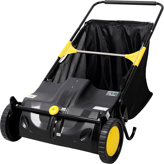 21 Inch Lawn Sweeper Push Hand Powered by KlwenasMaec