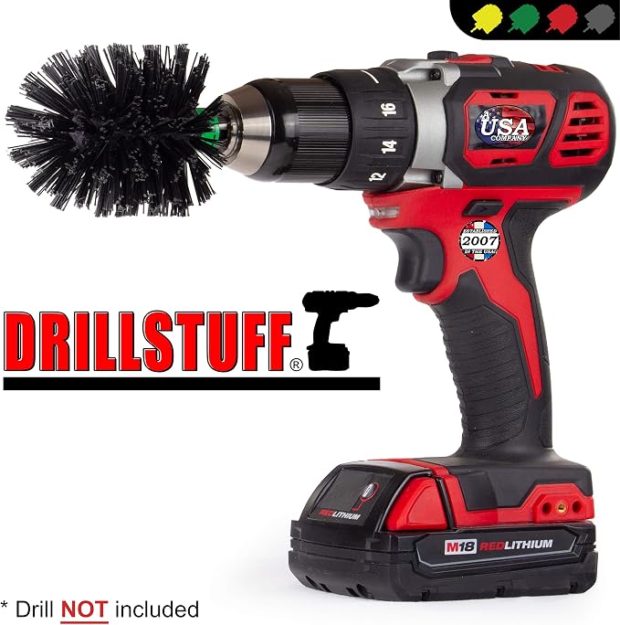 Ultra Stiff Black Mini Original BBQ Grill Brush - Image 4