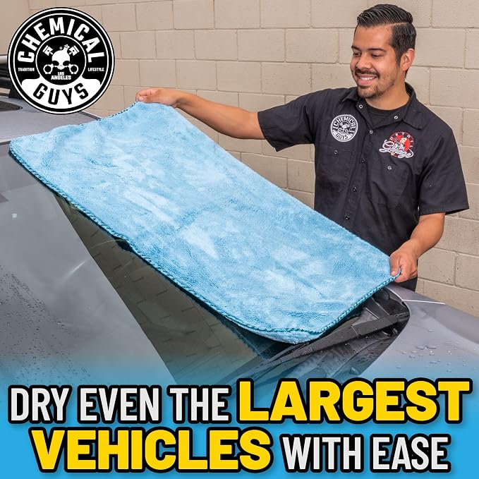 Chemical Guys Woolly Mammoth Large Microfiber Drying Towel - Image 5