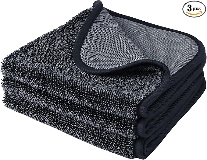 GLIMGLINT 3-Pack Microfiber Towels by Unknown