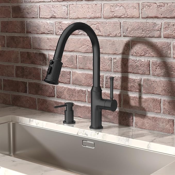 Lava Odoro Black Soap Dispenser - Image 2