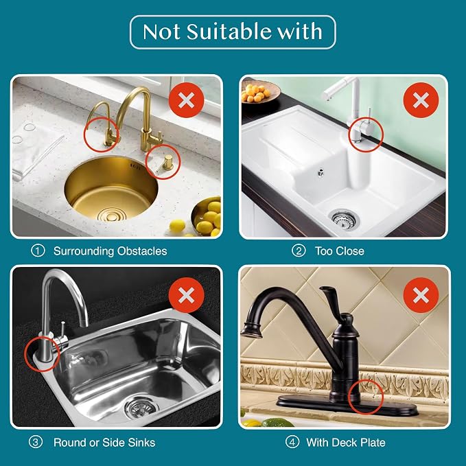 Stone Drying Mat for Kitchen Counter, Faucet Mat for Kitchen Sink, Diatomite - Image 4