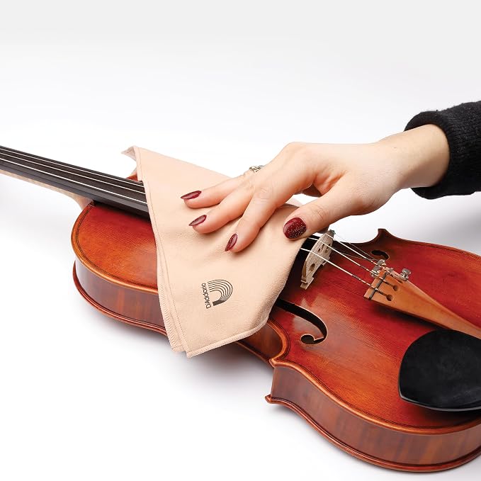 D'Addario Orchestral Micro-fiber Polishing Cloth - Image 2