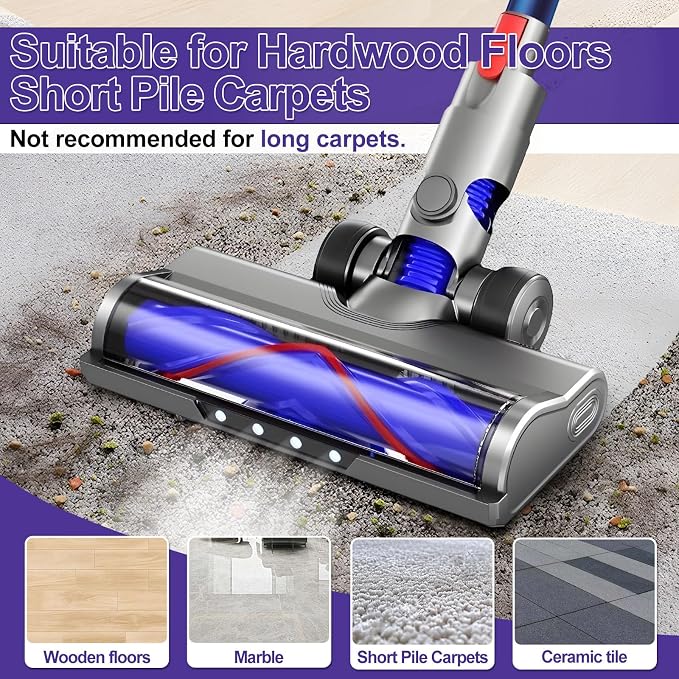 Vacuum Replacement Head for V7 V8 V10 V11 V15 V8 Slim for Hard Floor Short Pile - Image 6