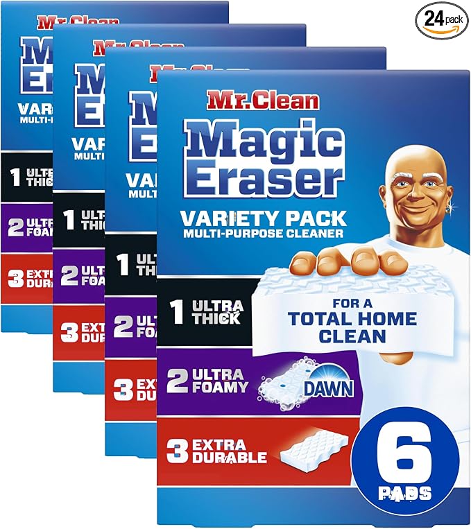 Mr. Clean Magic Eraser | All Purpose Cleaner | Variety Pack | 6ct by MrClean