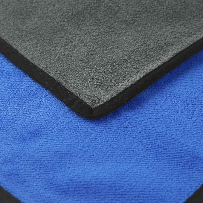 uxcell Car Cleaning Cloths, 8 Pack Soft Premium Microfiber Towels - Image 2