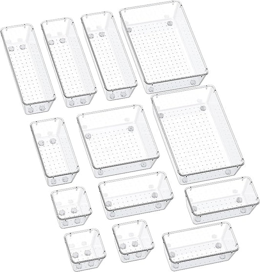 SMARTAKE 13-Piece Drawer Organizers by SMARTAKE