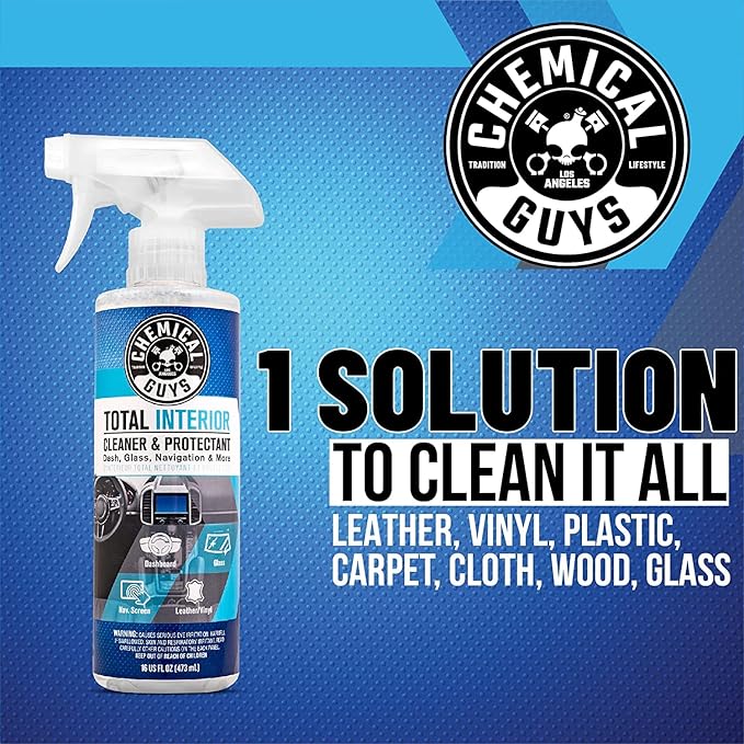 Chemical Guys Total Interior Cleaner & Protectant Interior Cleaner, Cleans & - Image 2