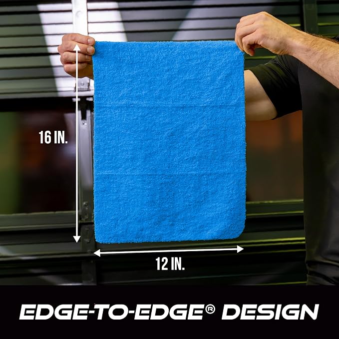 VIKING Microfiber Cloth for Car or Home 10 Pack, Edgeless Towel for Interior - Image 6