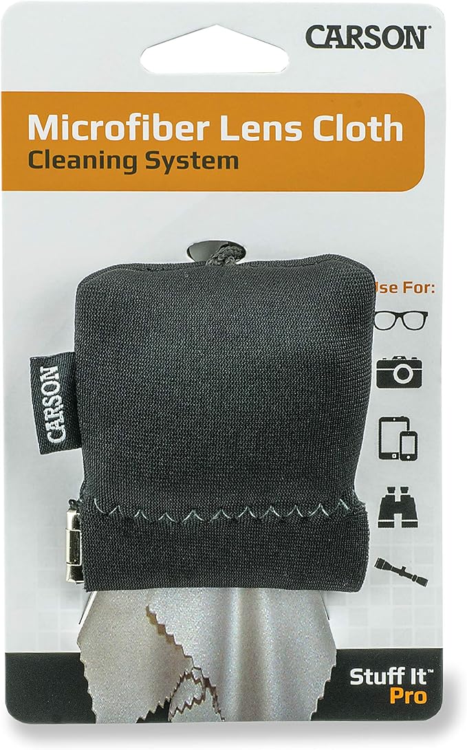 Carson Stuff-It Pro Microfiber Lens Cloth Cleaning System - Image 6