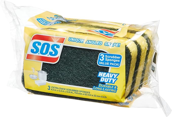 S.O.S Heavy Duty Scrubber Sponge - Image 4