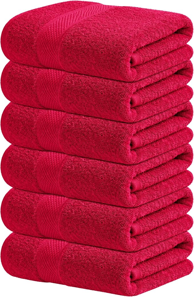 Infinitee Xclusives Burgundy Hand Towels by InfiniteeXclusives