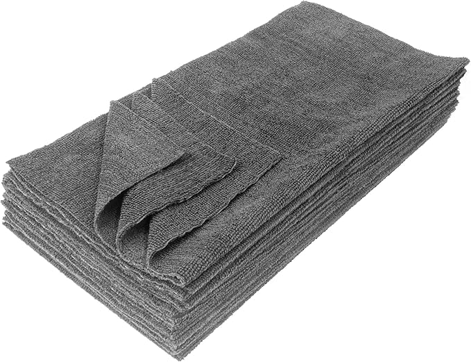 Eurow Ultrasonic Cut 300 GSM Microfiber Cleaning Towels, Streak-Free, Ultra by Eurow