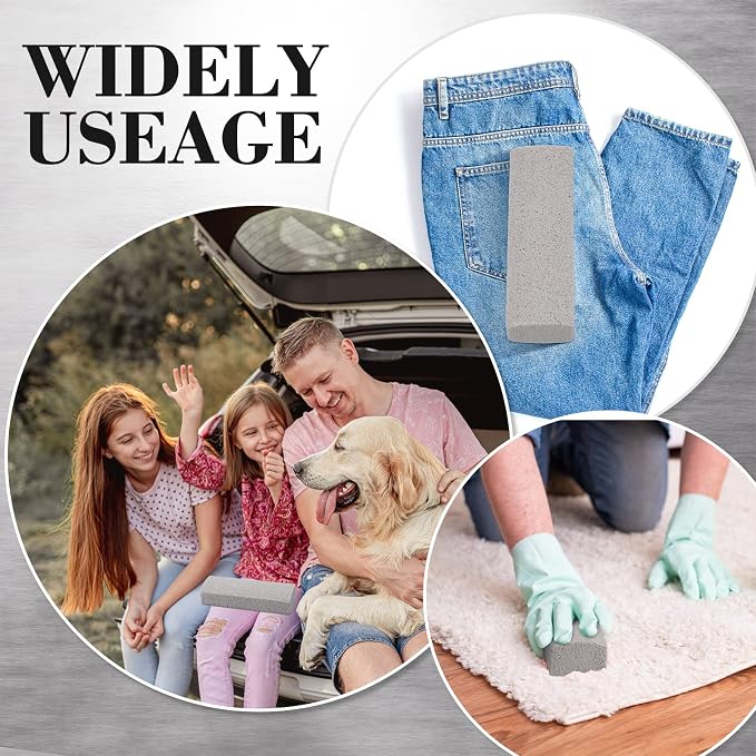 Loopeer 2 Pcs Pet Hair Remover Pumice Stone - Image 6