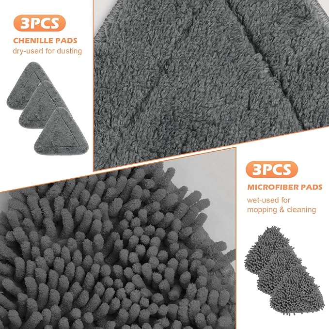 RONSUNG Wall Cleaner Triangle Mop - Image 7