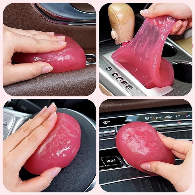 Car Cleaning Gel Car Cleaning Putty Car Putty Car Interior Cleaner Car Slime - Image 3