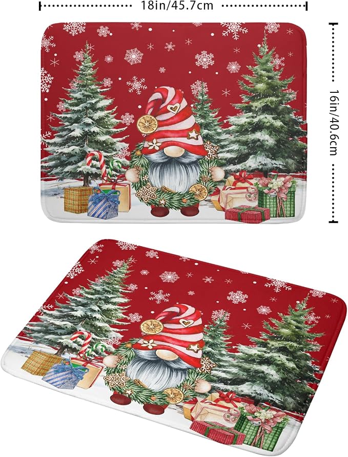 Christmas Gnome Dish Drying Mats - Image 2