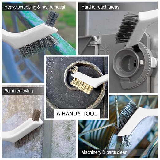 Wire Brush Set 3Pcs - Image 7