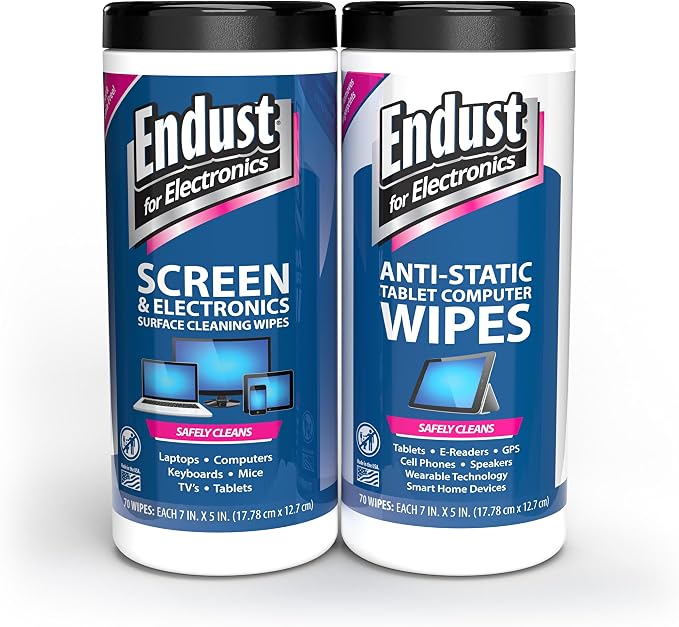 Endust For Electronics Screen Cleaner Wipes, Electronics Surface Cleaning Wipes by Norazza