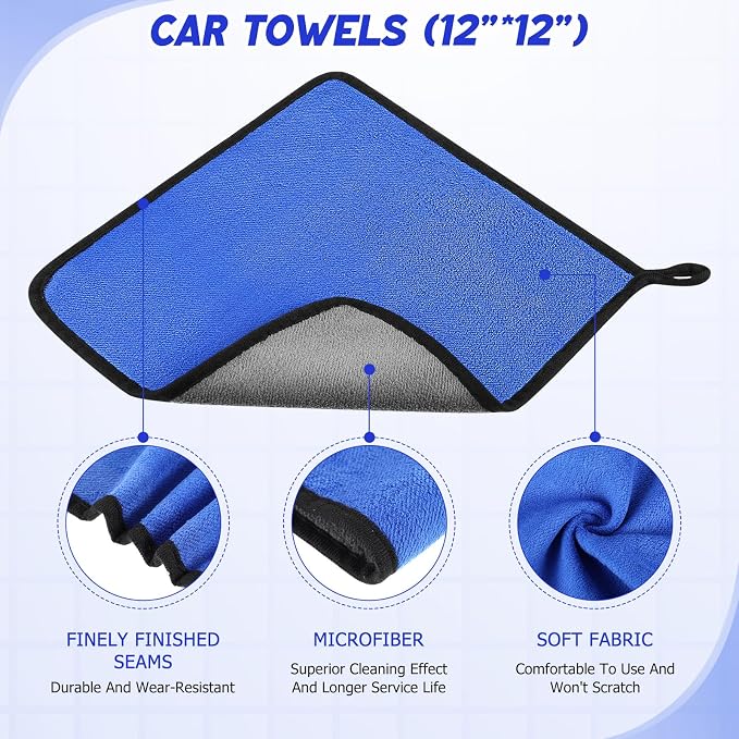 16 Pcs Windshield Cleaner Tool, Car Cleaning Kit - Image 6