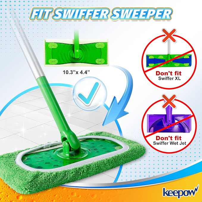 KEEPOW Reusable Wet Pads Compatible - Image 3