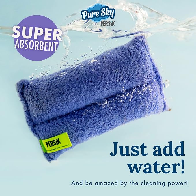 Pure-Sky Ultra-Microfiber Cleaning Sponge – Kitchen, Household and Dish Sponges - Image 5