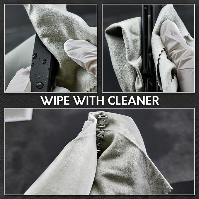 PINGMIC 12"x12" Gun Cleaning Cloth, Microsuede Cloth - Image 4