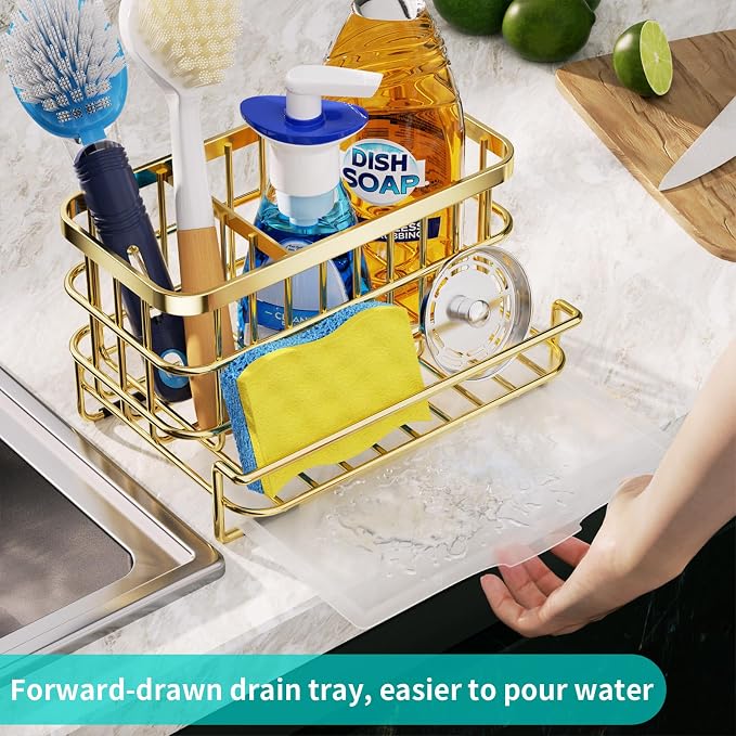 HapiRm Multifunctional Kitchen Sink Organizer - Image 4
