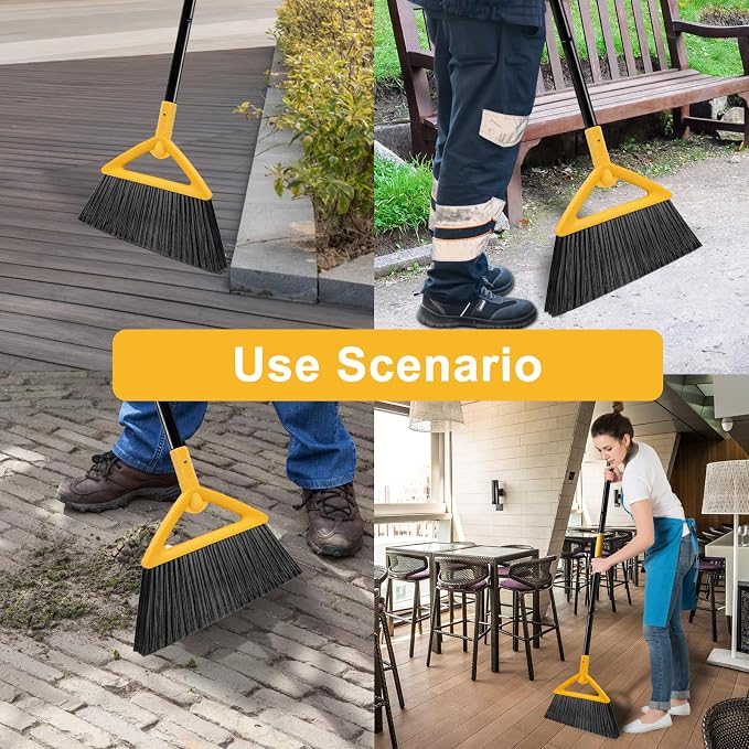 Heavy Duty Angle Broom 3 Pack - Image 6