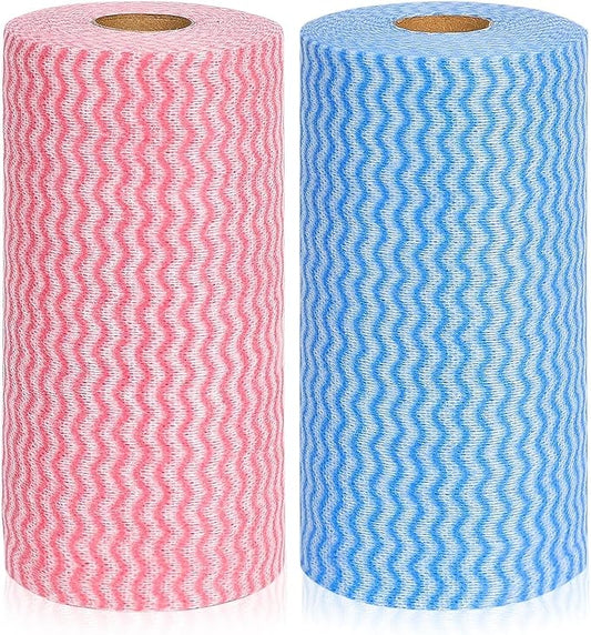 JEBBLAS Reusable Household & Kitchen Wipes, Disposable Cleaning Cloths by JEBBLAS