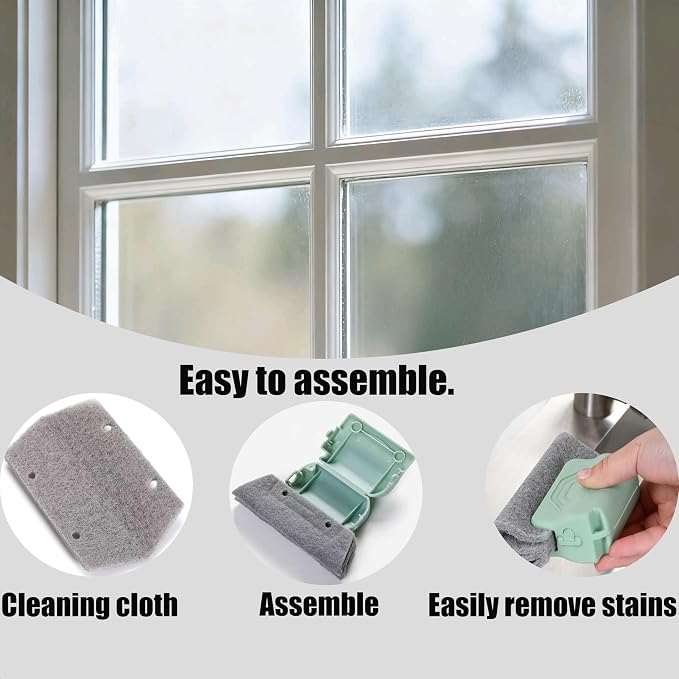 Magic Window Track Cleaner, 2026 New Sliding Door Track Cleaner Window Groove - Image 5