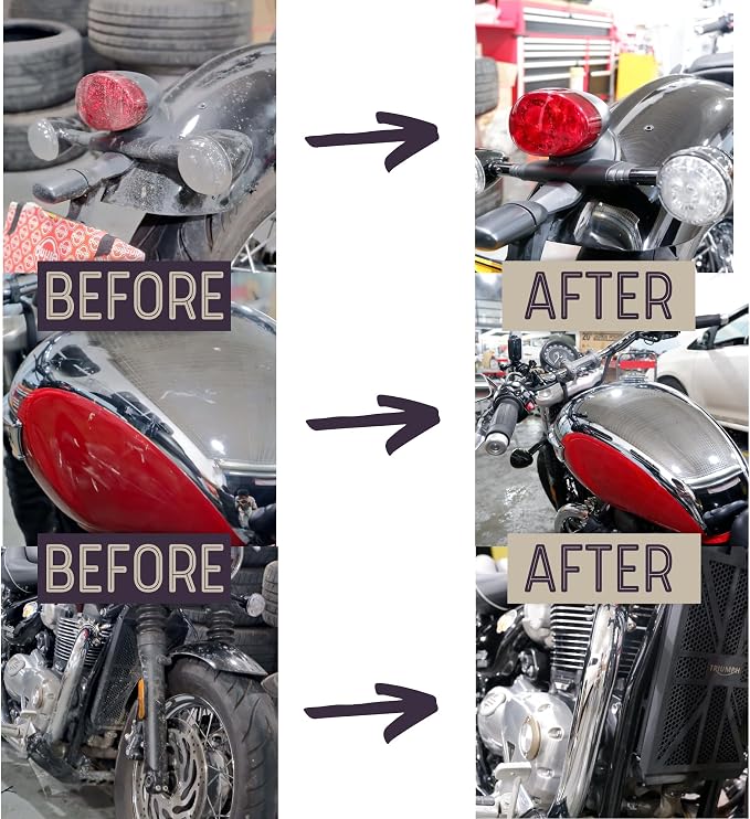 Motorcycle Cleaning Kit 6 Pack Design - Image 6
