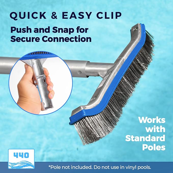 440 Heavy Duty Pool Brush - Image 5