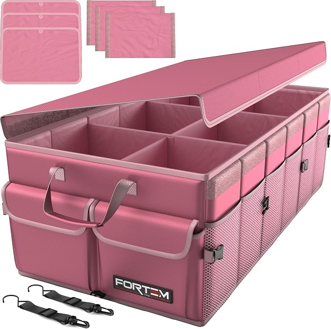 FORTEM Trunk Organizer For SUV Car Trunk Organizer, Foldable Storage, Car by FORTEM