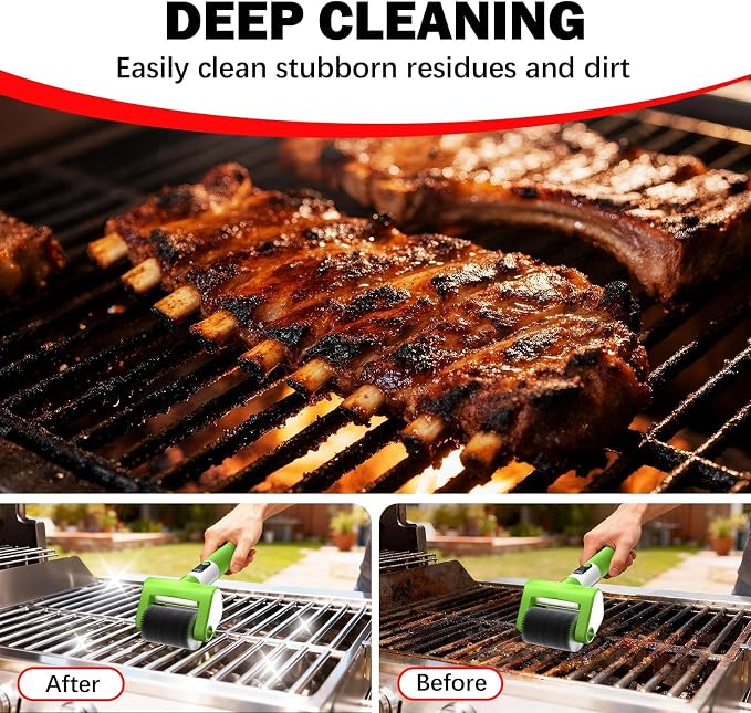 Electric Grill Brush, 2-Speed BBQ Grill Brush - Image 4