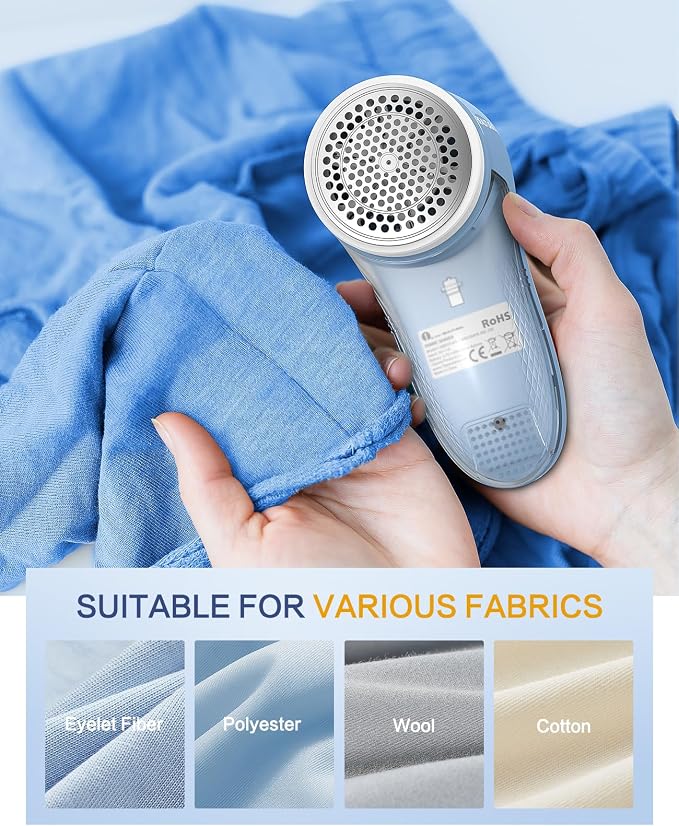 BEAUTURAL Fabric Shaver, Rechargeable Lint Remover - Image 6