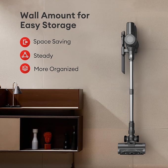 Ultenic Cordless Vacuum Cleaner, 450W 40Kpa Stick Vacuum - Image 8