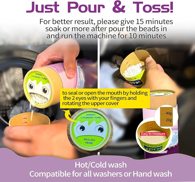 DR.EASY Laundry Scent Boosters 312G, Lavender Scent Boosters - Image 3