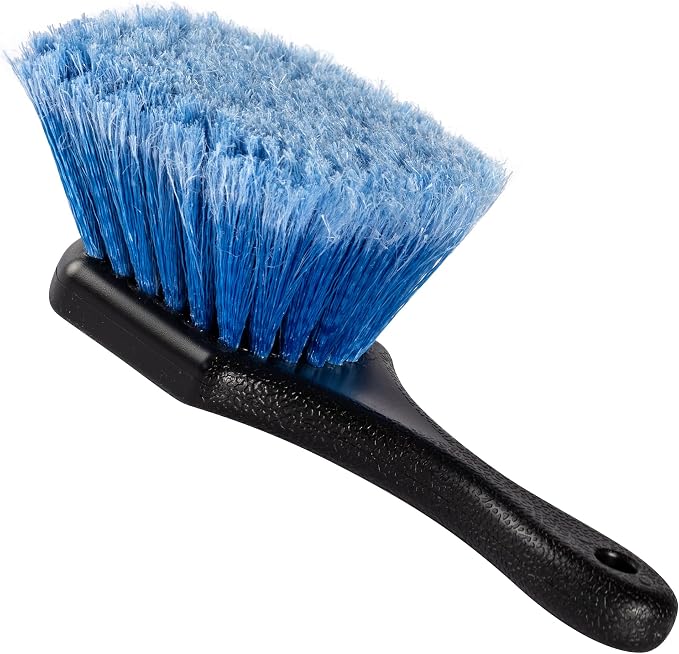 Salty Captain Soft Bristle Brush – Short Handle Detailing Brush by SaltyCaptain