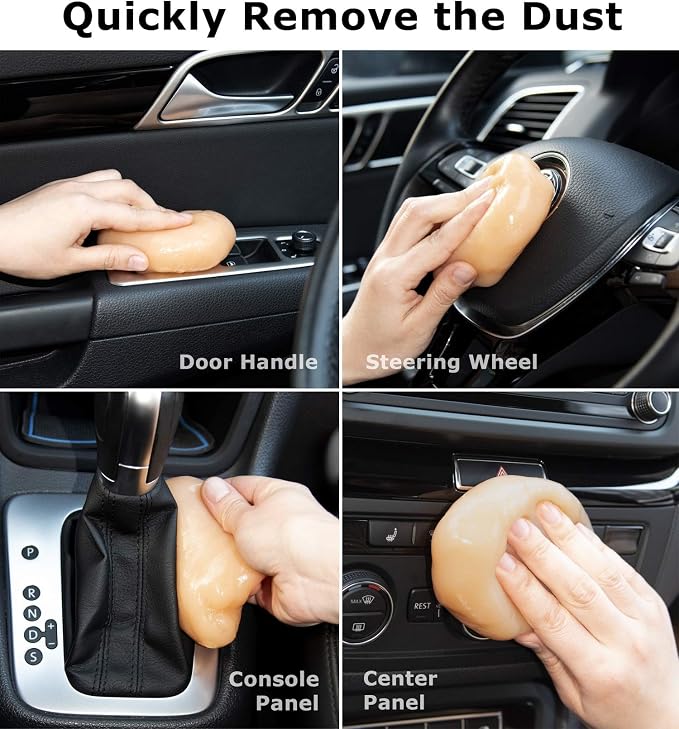 TICARVE Cleaning Gel for Car Detail Putty Car Vent Cleaner Putty Gel Detail - Image 3