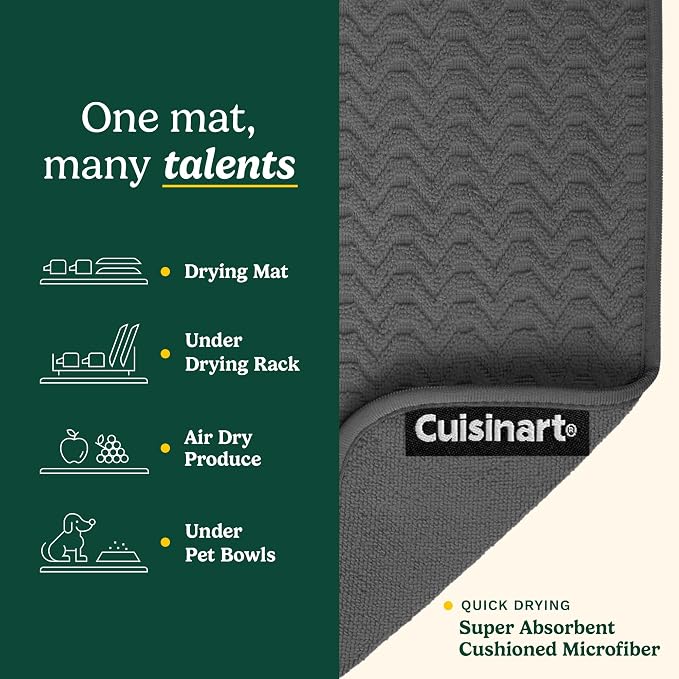 Cuisinart Dish Drying Mats for Kitchen Counter - Image 3