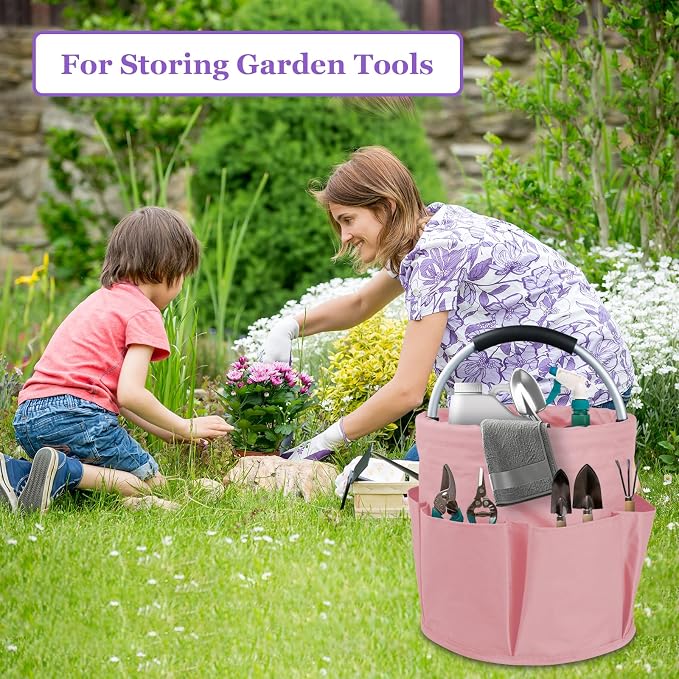 2Pack 17L Foldable Cleaning Supply Caddy - Image 8