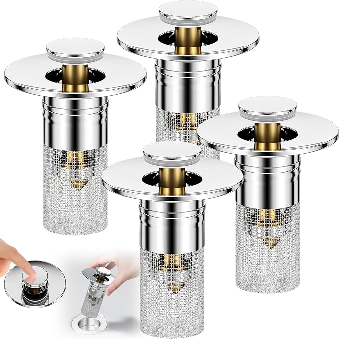 3 in 1 Sink Drain Strainer by Vodolo